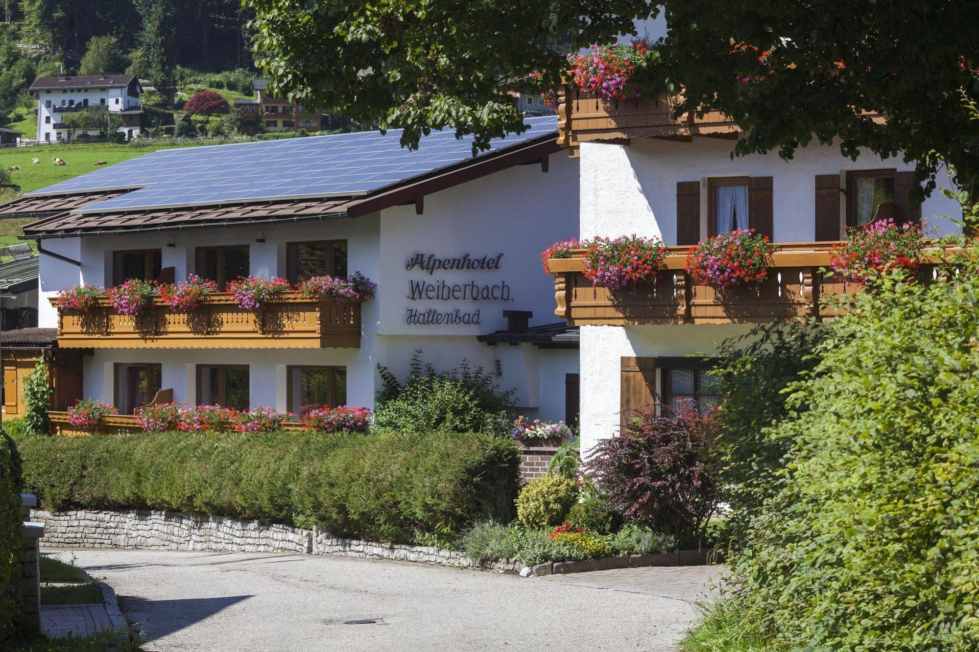 Alpenhotel Weiherbach Berchtesgaden Hallenbad Und Sauna Extérieur photo